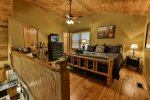 Master bedroom on upper level